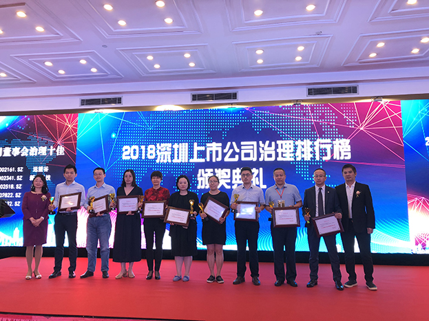  qianyi千亿平台（中国）集团荣膺“2018上市企业董事会治理十佳”