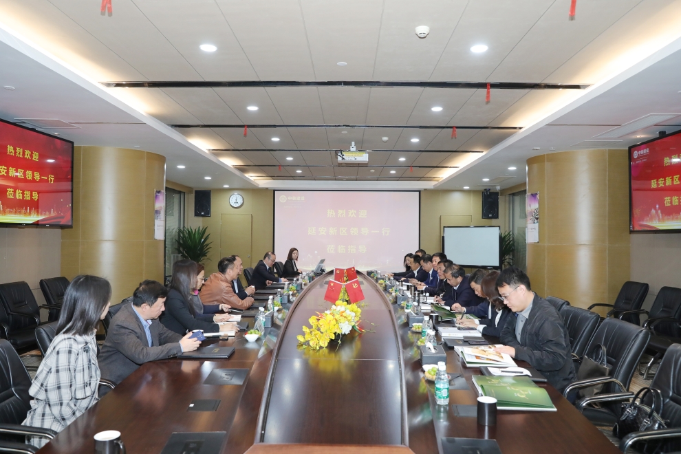 陕西省延安新区党工委副书记、管委会主任薛鹏春一行莅临qianyi千亿平台（中国）集团调研指导 